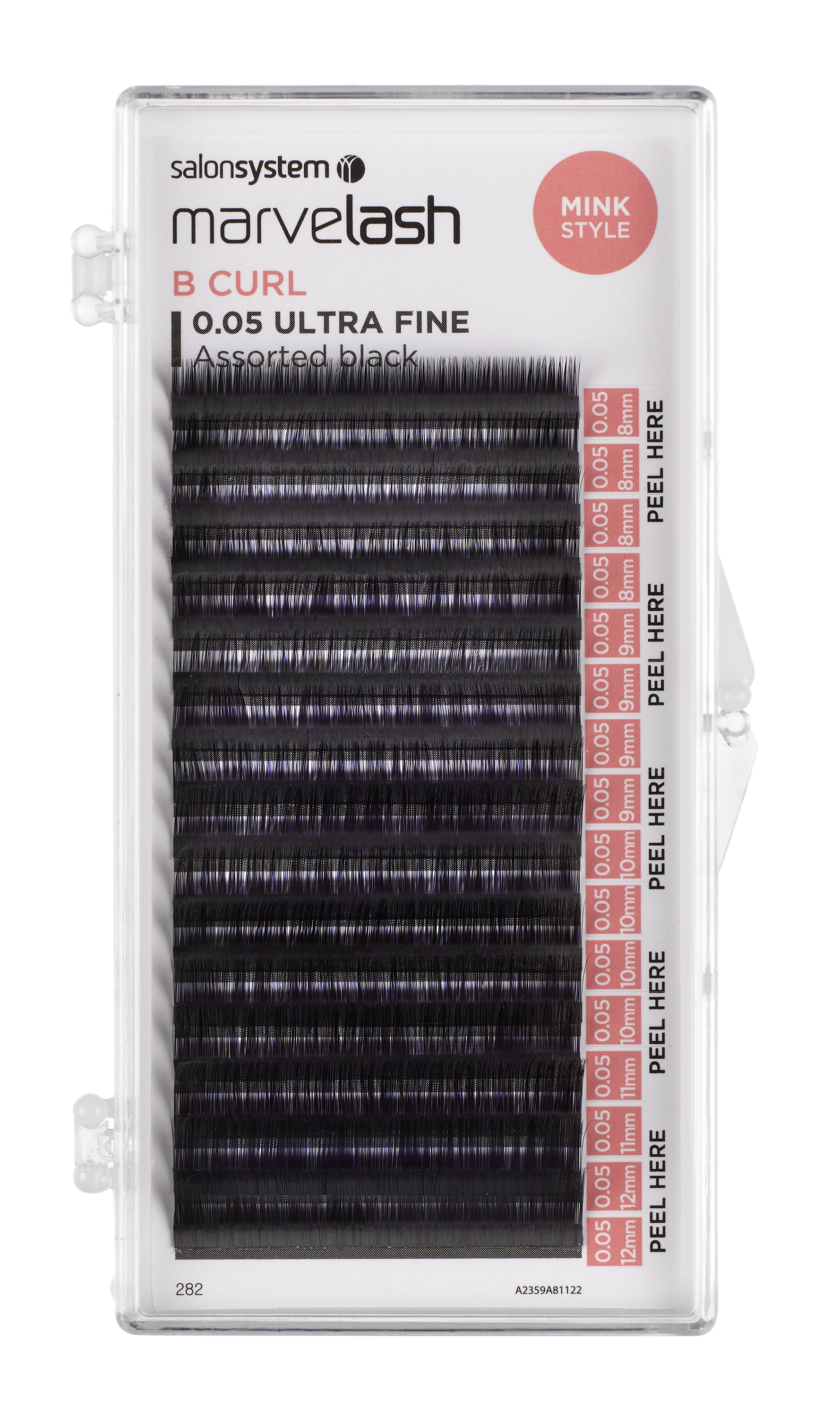 Marvelash 0.05 Ultra Fine 8-12mm B Curl