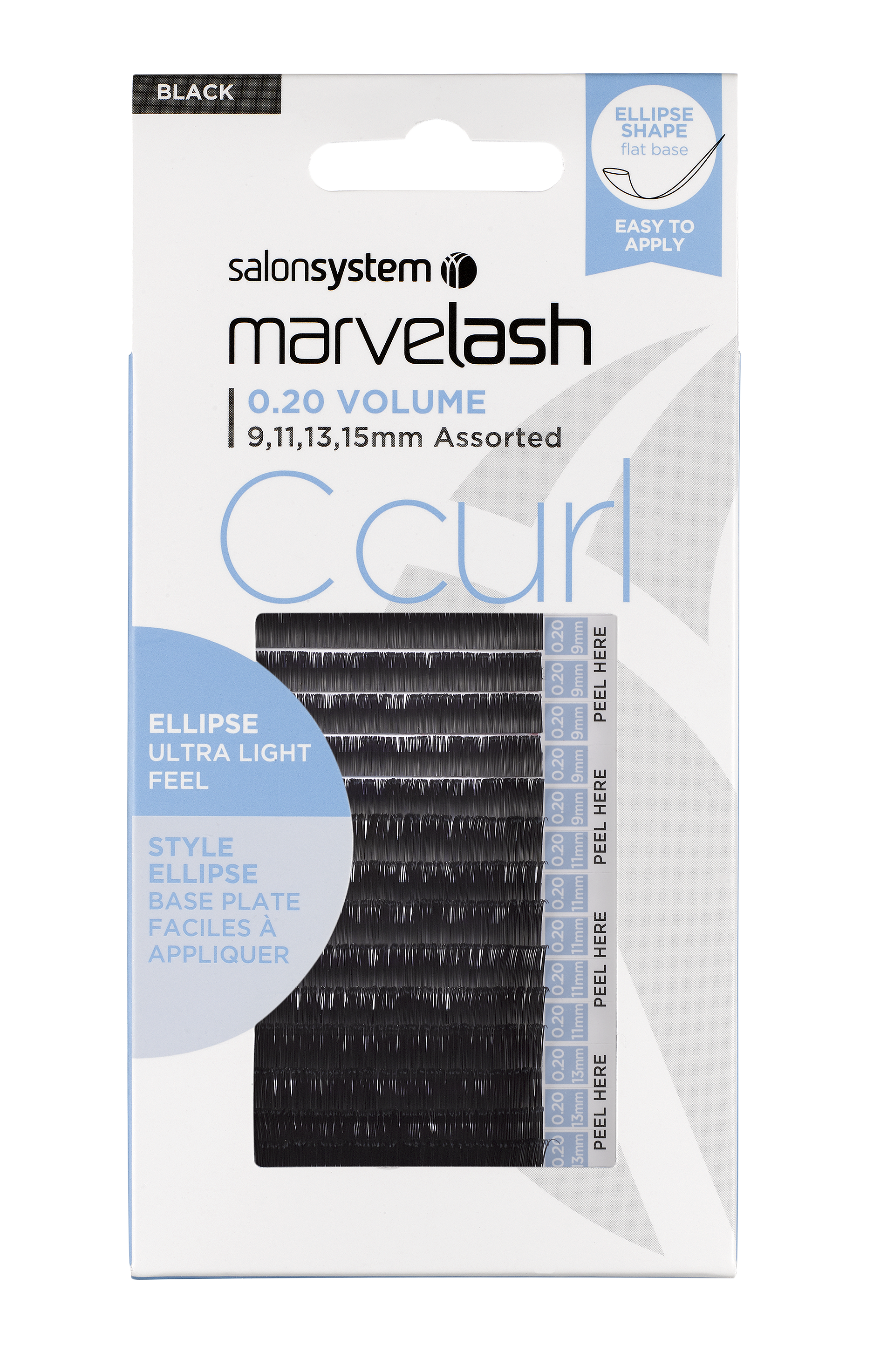 Marvelash C curl 0.20 9-15mm