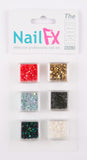 Edge - Nail Art Circles Multi-Coloured 6 Pack
