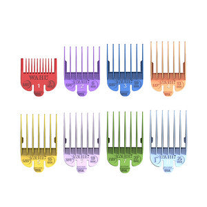 Wahl 1-8 Coloured Attachment Comb Set