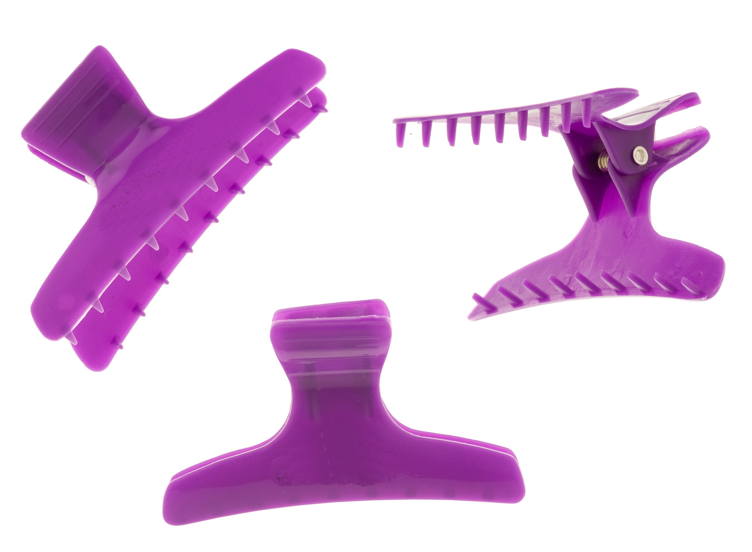 Butterfly Clamps Large Purple