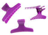 Butterfly Clamps Large Purple