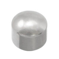 Caflon Regular Studs White Stainless steel Regular Plain Head