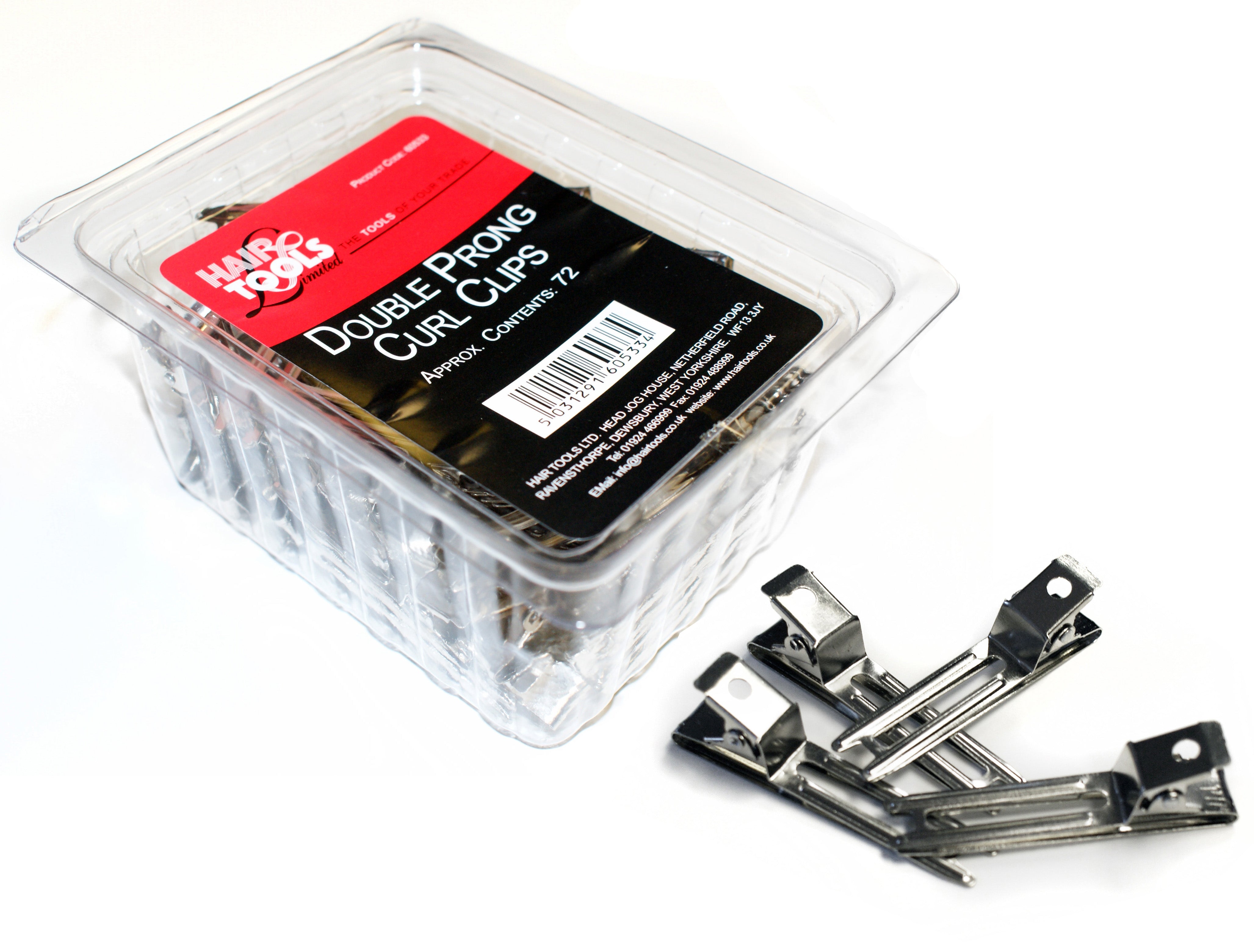 Double Prong Curl Clips
