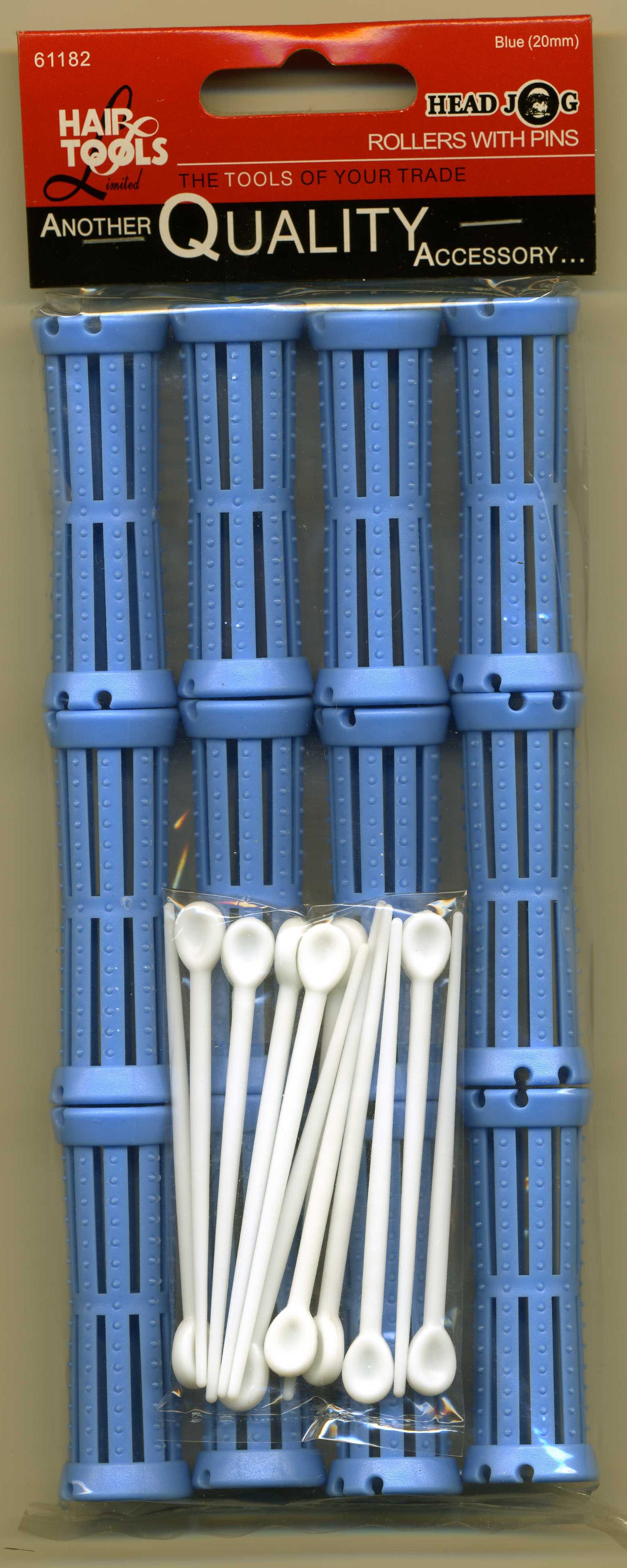 Head Jog Rollers Blue (20mm)