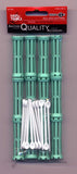 Head Jog Rollers Green (18mm)
