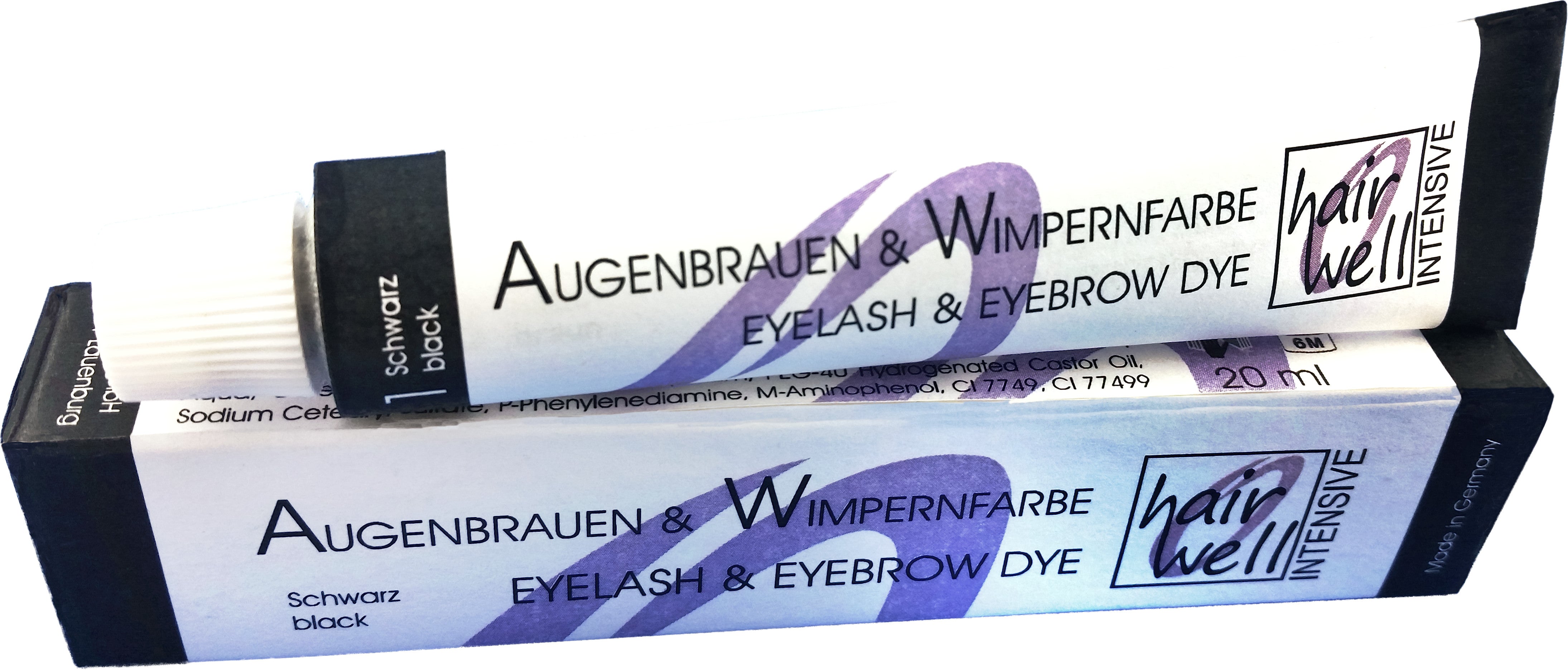 Hof Hairwell Lash Tint 20ml Black
