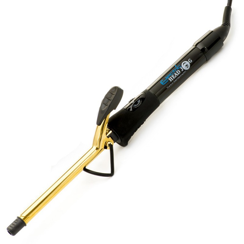 Electric Head Jog Titanium Gold Waving Iron 13mm