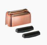 Titanium replacement Foils & Cutters Rose Gold