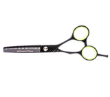 Kuro Offset 5.5" thinning Scissors Black