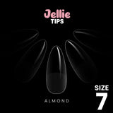 Halo Jellie Nail Tips Almond, Sizes 7, 50 One Size
