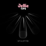Halo Jellie Nail Tips Stiletto, Sizes 0-11, 480