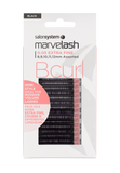 Salon System Marvelash - B CURL Lash 0.05 (Ultra Fine) Assorted black