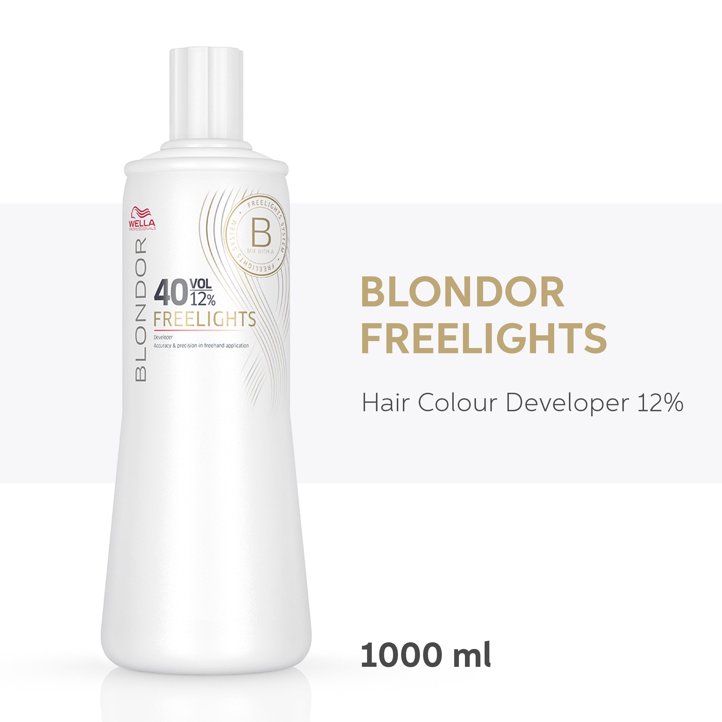 Wella Blondor Freelight Developer 12% 1000ml
