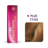 Wella Color Touch Plus 60ml 77/03 Intense Medium Natural Gold Blonde
