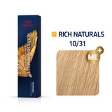 Wella Koleston Perfect Me+ 60ml 10/31 Lightest Blonde Gold Ash