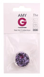 Edge - Nail Art Purple Crushed Foil