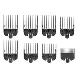 Wahl Comb Set 1-8 Black Taper Clippers In Caddy