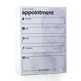 Appointment Cards Nails - Two colour Purple/White (Pack of 100)