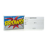 Appointment cards 100 pack Brows