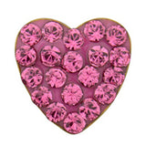 Caflon Fashion Gold Plate Heart 8mm Rose