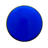 Caflon Fashion Gold Plate Small Button Blue