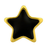 Caflon Fashion Gold Plate Star Black