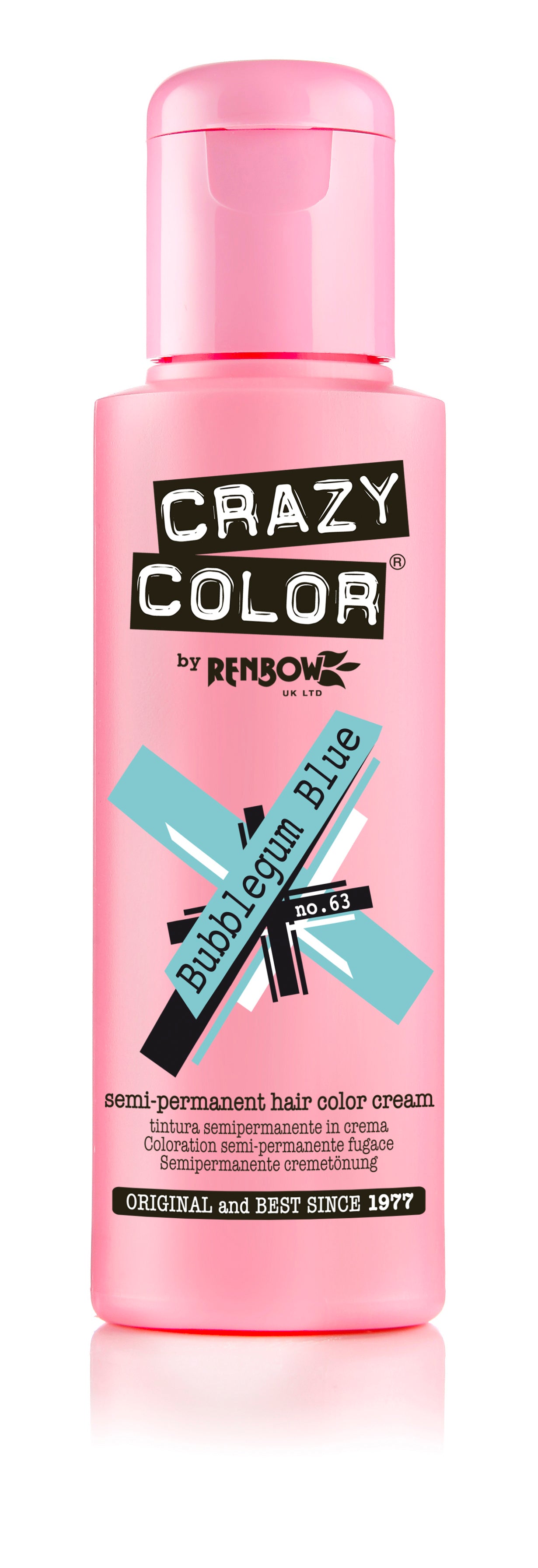 Crazy Color Bubblegum Blue