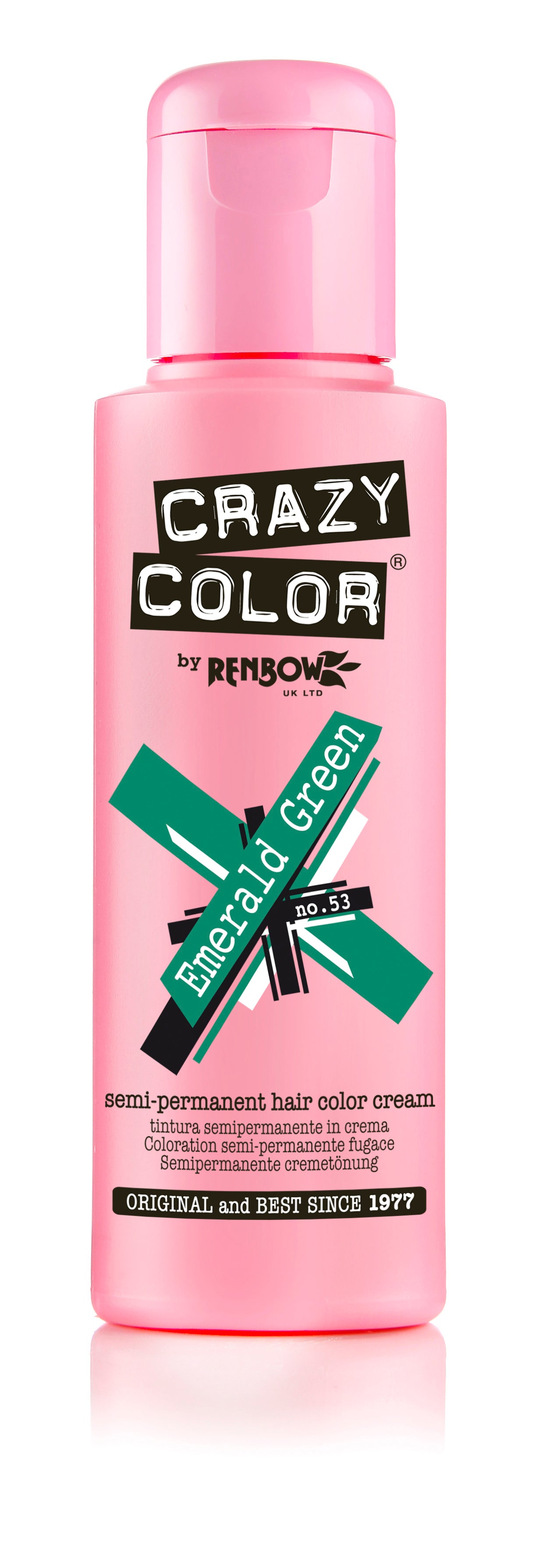 Crazy Color Emerald Green