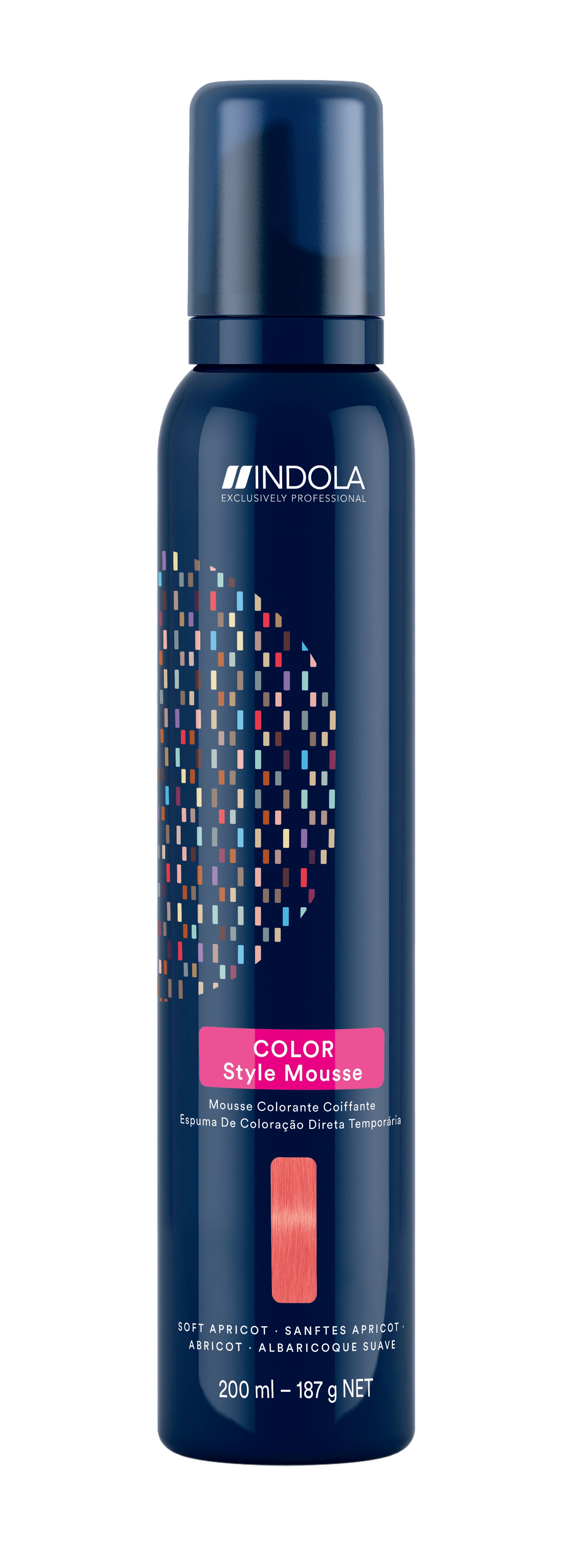 Indola Colour Mousse Soft Apricot