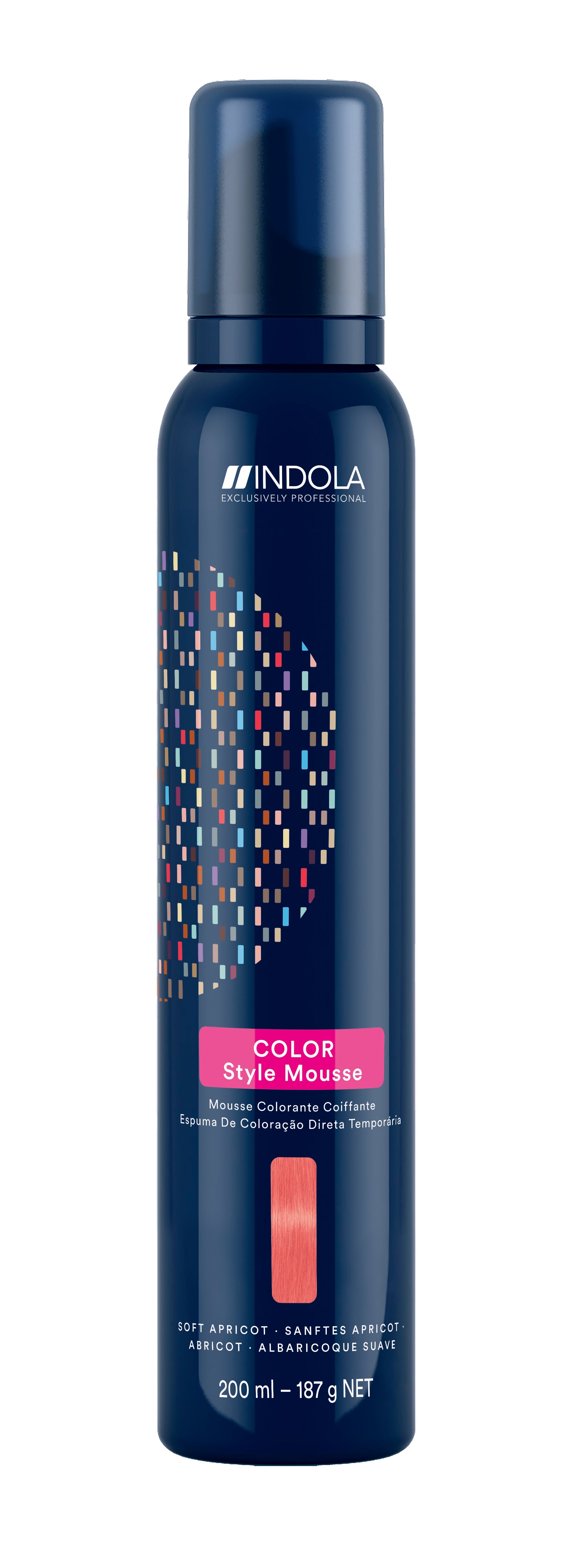 Indola Colour Mousse Soft Apricot