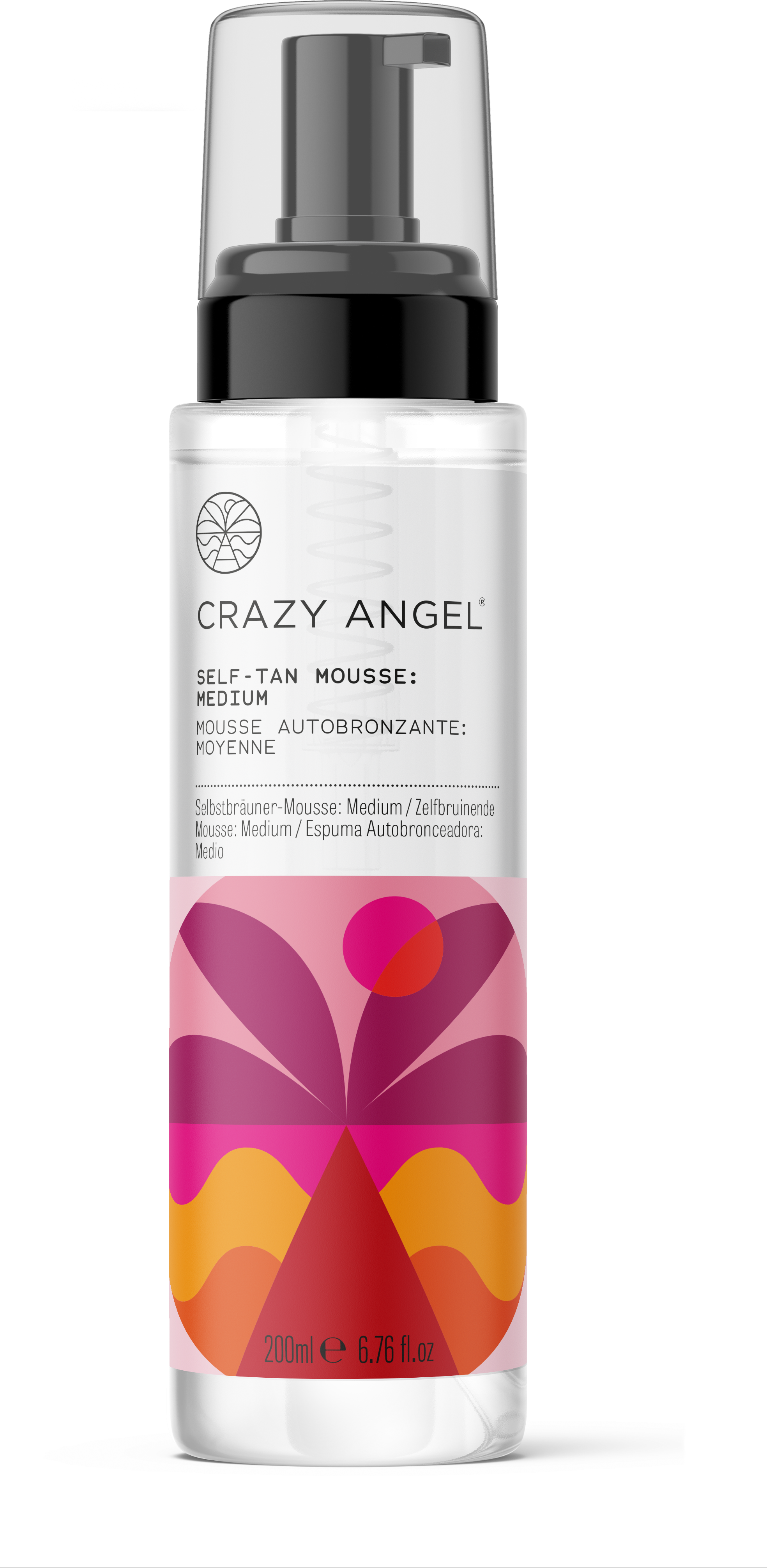 Crazy Angel Clear Self-Tan Mousse 200ml