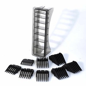 Wahl Comb Set 1-8 Black Taper Clippers In Caddy