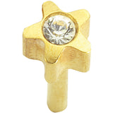 Caflon Gold Plated April Starstone - Single
