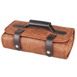 Head Jog Barbers Tool Roll Brown